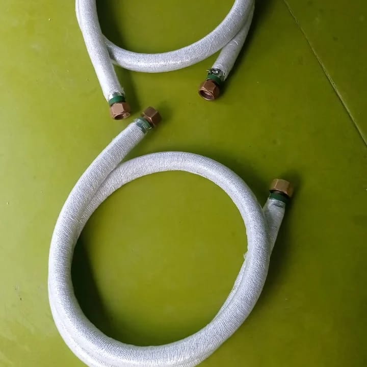 Braided cooling hoses